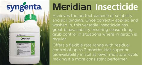 1kg Syngenta Meridian Insecticide