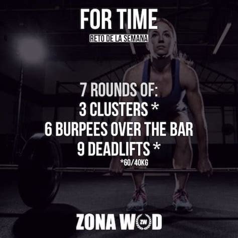 19 Wods De Crossfit Que No Lograrás Superar Zonawod