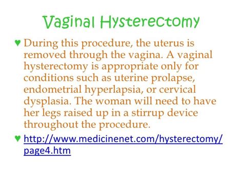 Hysterectomy Powerpoint