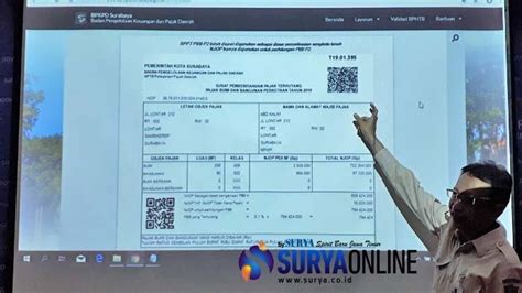 Mudahkan Warga Urus Pajak, Pemkot Surabaya Luncurkan e-SPPT - Surya.co.id