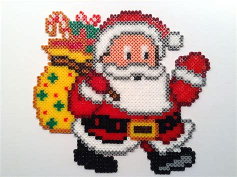 Santa Christmas Hama Beads By Helle Petersen Hama Beads Christmas