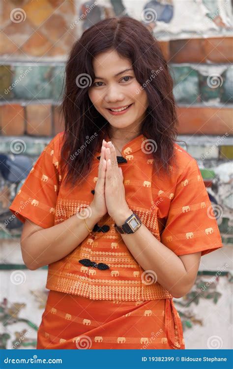 Thai Praying Buddha Stock Image 35289121