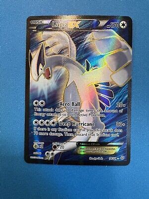 Pokemon Lugia Ex Full Art Xy Ancient Origins Ultra Rare Ebay