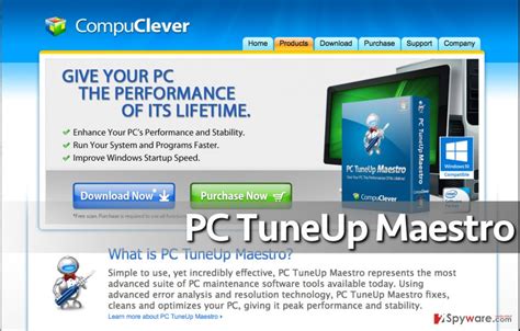 Remove PC TuneUp Maestro Virus Free Instructions