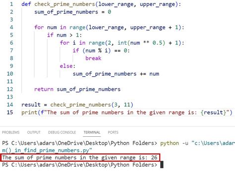 How To Find The Sum Of Prime Numbers In A Range In Python[4 Examples] Python Guides