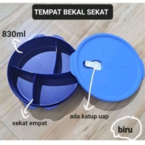 Jual Tempat Makan Wadah Bekal Fit To Go Tosca Lunch Tupperware