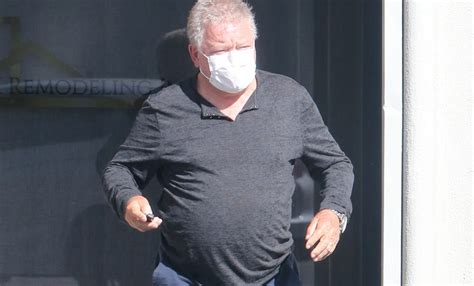 Star Trek legend William Shatner seen heading to a hair loss centre ...