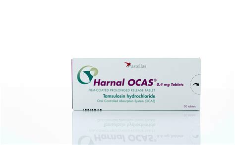 CHONBURI THAILAND OCTOBER 22 2023 Harnal OCAS Tamsulosin Medicine