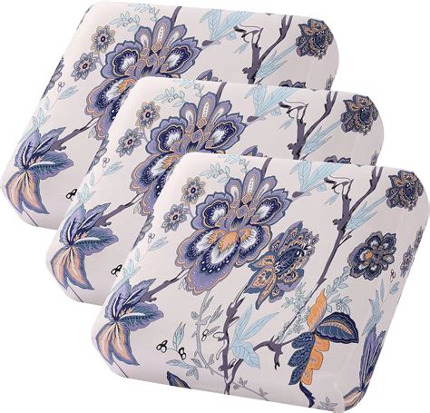 Hyha Printed Couch Cushion Covers Floral Sofa Cushion Covers Replacement Magic