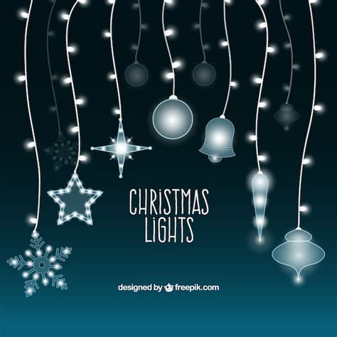 Free Vector Christmas Lights