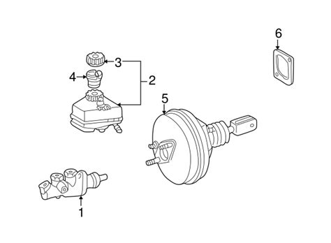 2002 2008 Mercedes Benz Master Cylinder 006 430 01 01 Mb Oem Parts