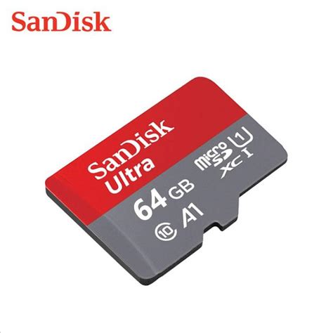 Microsdカード 64gb Sandisk サンディスク 120mb 秒 アプリ最適化 A1対応 Microsdxc Class10 超高速 海外向けパッケージ Sdカード変換アダプター