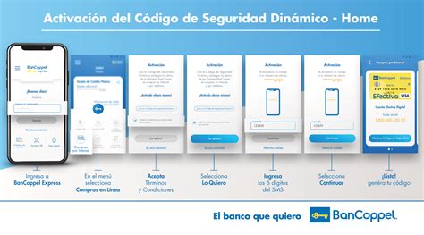 Cómo activo mi código de seguridad dinámico BanCoppel