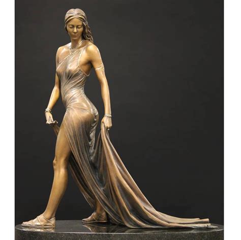 Modern Garden Decoration Metal Bronze Sculpture Art Casting Craft Life Size Naked Woman Home
