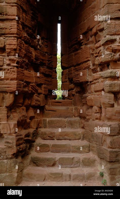 Medieval Castle Wall Arrow Slit High Resolution Stock Photography And