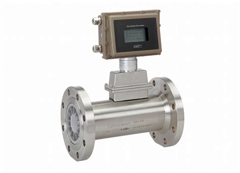 Stainless Steel Gas Flow Turbine Meter Mm Id Economy Stainless