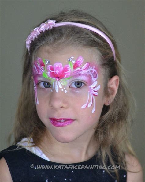 Rose Princess Face Painting Face Painting Flowers Body Painting Face