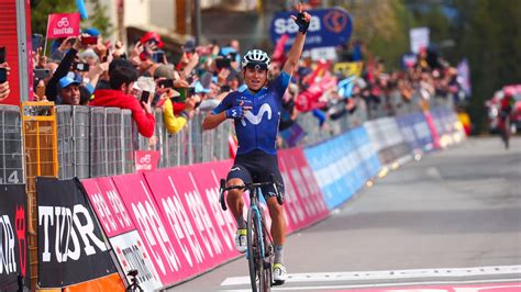 Giro De Italia Final Etapa Einer Rubio Conquista Crans