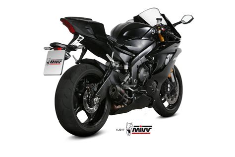 Escape Yamaha Yzf 600 R6 Mivv Suono Inox Negro Y063l9 Mivv