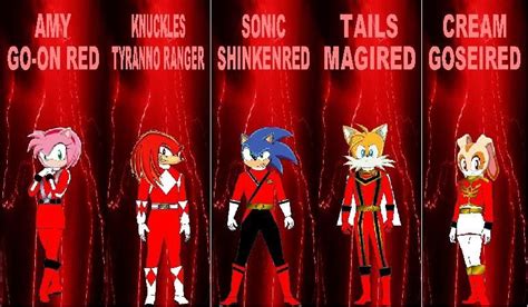 Power Ranger Sonic Sonic The Hedgehog Amino