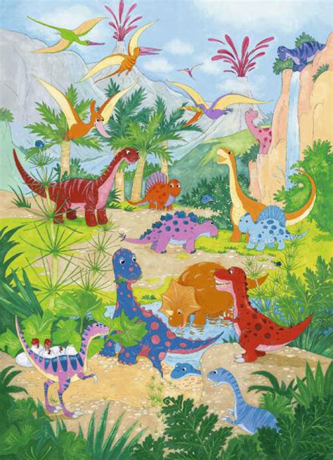 Kids Dinosaur Background