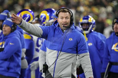 Coach Sean Mcvay Says Focus Is On La Rams Not Tv Suitors Ap News