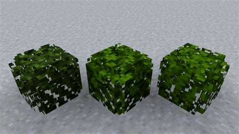 Texture Pack 3D Leaves Model 1.13