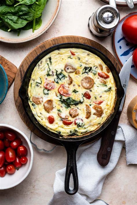 Italian Sausage And Kale Frittata Kitchen Confidante®