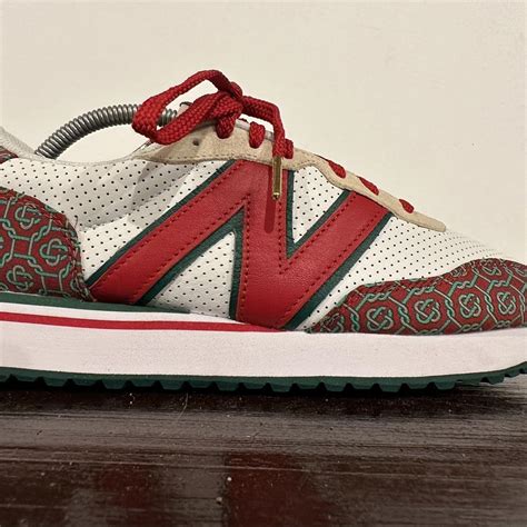 New Balance 237 X Casablanca Red Monogram Ms237cbb Depop