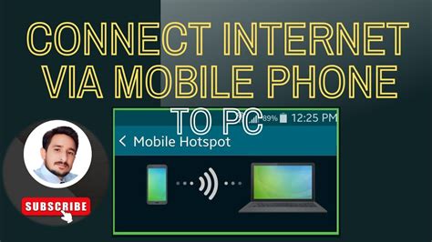 How To Connect Internet From Mobile To Laptop Mobile Hotspot Pc Sy