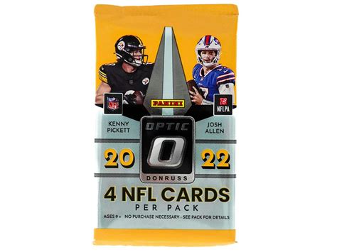 2022 Panini Donruss Optic Football 6 Pack Blaster Box Pink Parallels