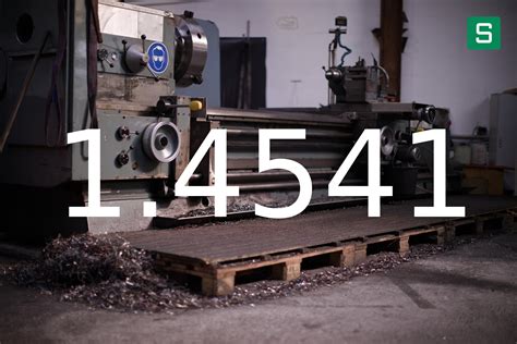 1.4541 - DIN/EN - Steel Material Sheet - SteelShop
