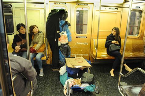 Beg Apple Subways Overrun With Homeless