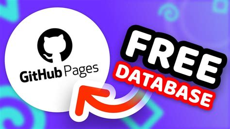 Host Your Database For Free On Github Pages Youtube