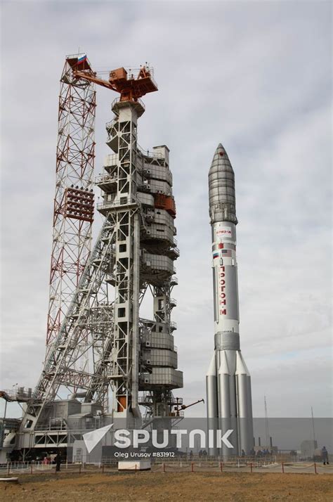 Proton M Launch Vehicle With Ka Sat Satellite Sputnik Mediabank