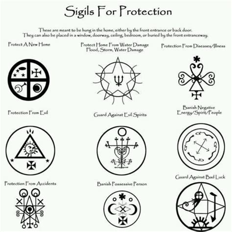 Sigils for protection | Faeries and Pagan | Pinterest