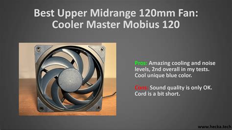 The Best 120mm Fans By Jesse Durden Heckatech