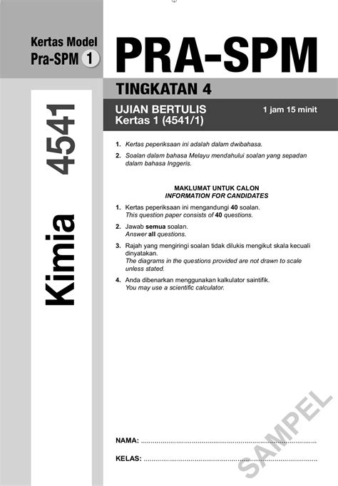 Jawapan Eksperimen Kimia Tingkatan 4 Kssm Topbooks Pelangi Hybrid Pentaksiran Bilik Darjah