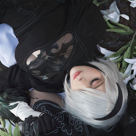 2048x2048 2bnier Automata Cosplay 4k Ipad Air Hd 4k Wallpapers Images