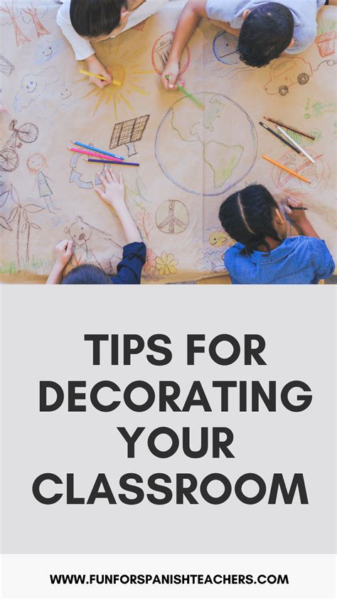 Tips For Decorating Your Classroom Fun For Spanish Resources For