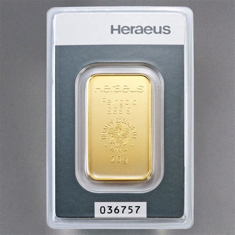 Grams Gold Heraeus Sealed With Certificate Catawiki