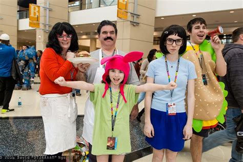 Linda Belcher Bob Belcher Louise Belcher Tina Belcher And Gene