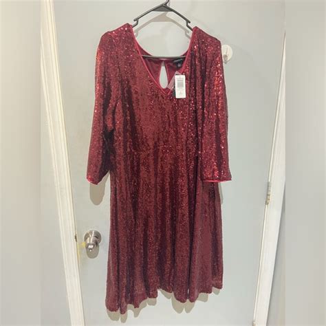 Torrid Dresses Torrid Mini Sequins Skater Dress Poshmark