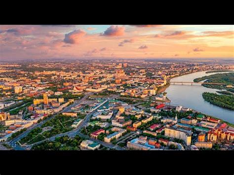 Первый теплый день в Омске, прогулка по городу - YouTube