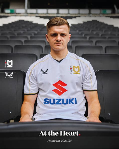 Mk Dons Castore Home Kit Released The Kitman