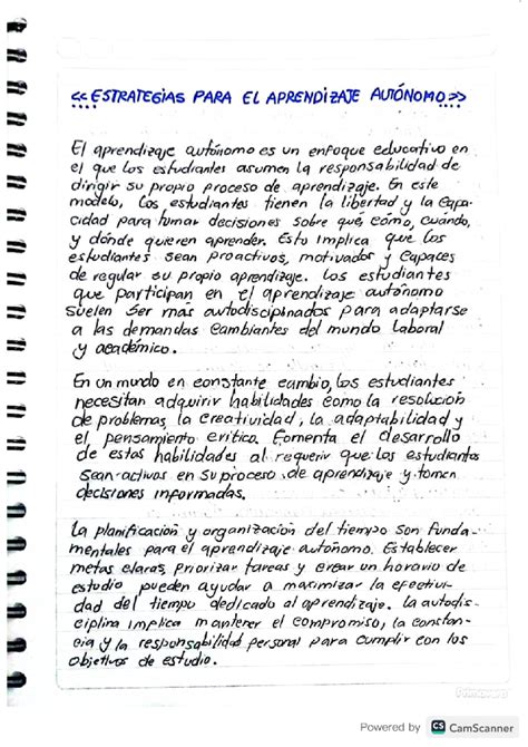 Estrategias Para El Aprendizaje Autonomo Licenciatura En Educacion