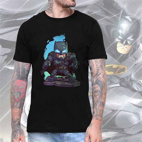 Camiseta Unissex Masculina Morcego Homem Morcego DC Comics Animação