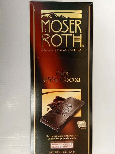 Amazon Moser Roth 70 Premium Fine German Dark Chocolate Bars