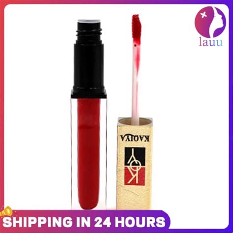 KAQIYA แปดสีสดใสกันน้ำติดทนนาน Matte Liquid ลิปสติก9014 6 | Lazada.co.th