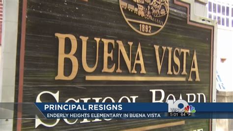 Buena Vista elementary school principal resigns